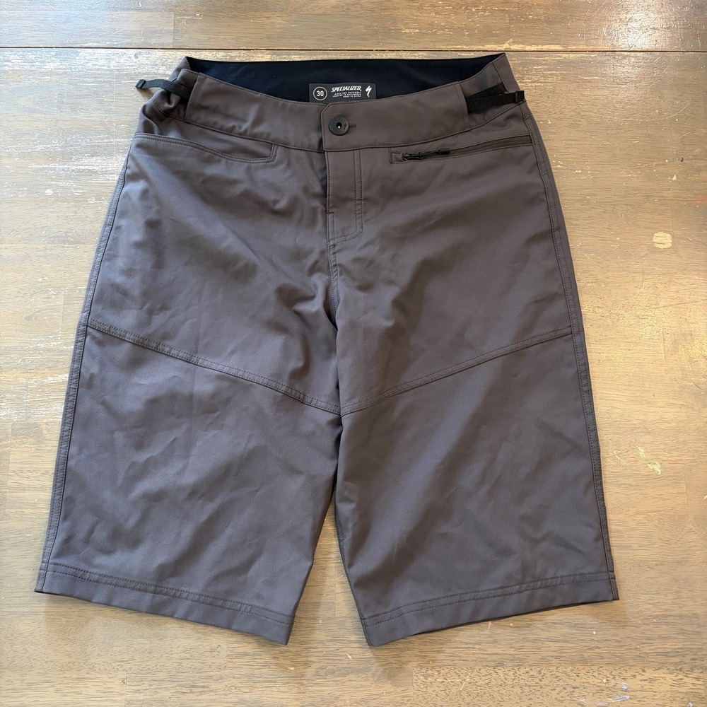Specialized Shorts Mens 30 Pocket Lightweight Performance Gray MTB bike Trail